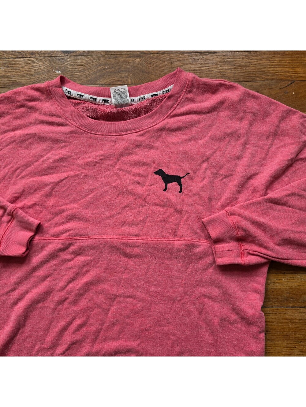Victoria's Secret PINK Long Sleeve Pullover Sweatshirt Size L
